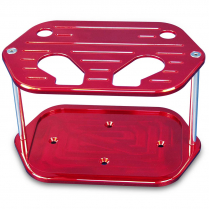 Alum Optima D34 & R34 Milled Battery Box - Gloss Red