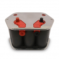 Smooth Aluminum Battery Box - Optima D34 & R34