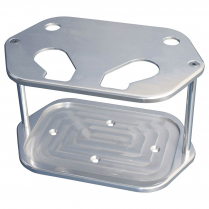 Alum Optima D34 & R34 Smooth Battery Box - Clear Anodized