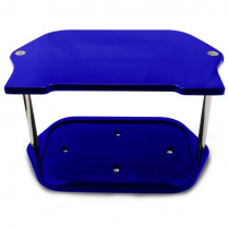 Billet Alum Optima Group 78 Smooth Battery Box - Gloss Blue