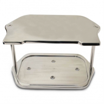 Billet Alum Optima Group 78 Smooth Battery Box - Clear Coat