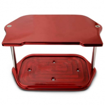 Billet Alum Optima Group 78 Smooth Battery Box - Gloss Red