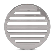 8" Classic Series Subwoofer Grip ll - Clear Anodized