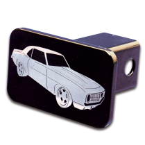 1967-68 Camaro Logo Hitch Cover - Gloss Black