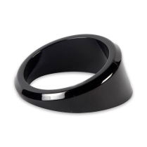 Angled Gauge Bezel for 2-5/8" Gauges - Gloss Black