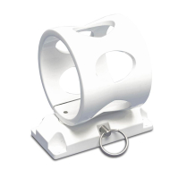 1 lb Fire Extinguisher Bracket - Gloss White