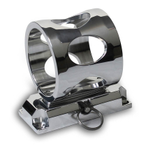 2.5 lb Fire Extinguisher Bracket - Polished