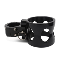 1-3/4" Roll Bar Mount for 1 lb Fire Extinguisher - Gloss Blk