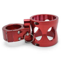 1-3/4" Roll Bar Mount for 1 lb Fire Extinguisher - Gloss Red