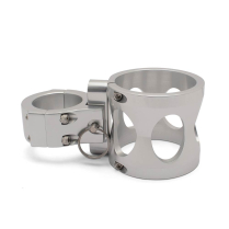 1-3/4" Roll Bar Mount for 2.5lb Fire Extinguisher - Clr Anod