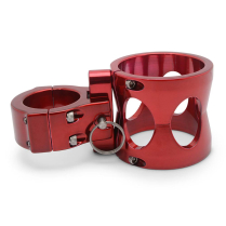 1-3/4" Roll Bar Mt for 2.5 lb Fire Extinguisher - Gloss Red