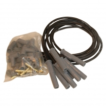 8-Cyl Super Conductor 90 90 Degree Wire Set - Black