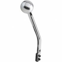 Goolsby TKO 500 & 600 10" 1 Bend Shifter Stick - Polish Alum