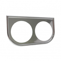 Under Dash 2 Hole 2-1/8" Gauge Mounting Panel