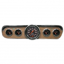 1965-66 Mustang Velocity Black 5 Gauge 3-3/8" Ultimate Speed