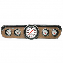 1965-66 Mustang Velocity White 5 Gauge 3-3/8" Ultimate Speed