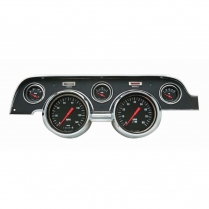 1967-68 Mustang Hot Rod Black Kit Black Camera Case Bezel