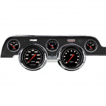 1967-68 Mustang Velocity Black Kit Black Camera Case Bezel