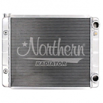 Chevy/GM Race Pro Double Pass Radiator - 26"W x 19"H LS Conf