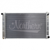 1968-85 GM Car 73-94 PU Alum Radiator - 33"x 19-3/8"x 3-1/8"