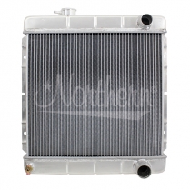 1960-67 Ford Alum Radiator - 20-1/4"W x 18-1/2"H x 3-1/8"T