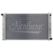 1973-91 GM HD Truck Alum Radiator- 33"W x 18-1/8"H x 3-1/8"T