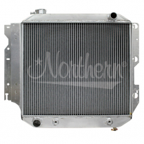 1987-06 Jeep Wrangler Alum Radiator - 21" x 21" X 3-1/8"