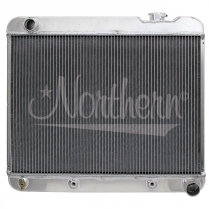 1964-67 GTO & Lemans Alum Radiator - 25-1/4" x 22-1/2"