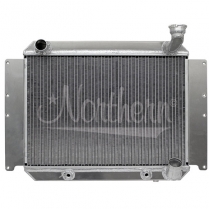 1955-60 Corvette Alum Radiator - 21-1/4" x 19" x 3-1/8"