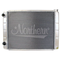 Race Pro Radiator 19 x 28 Double Pass In/Out on Left Side