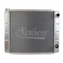 Chevy/GM Race Pro Double Pass Alum Radiator - 24" W x 19" H