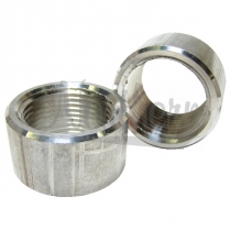1" NPT Aluminum Weldable Pipe Bungs - Pair