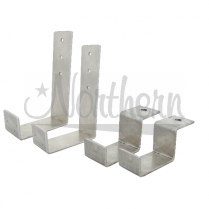 Aluminum Radiator Mounting Kit with 2 Upper & 2 Lower Mounts