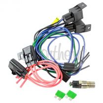 Dual 40 Amp Relays with Temp Sender & Switch