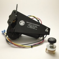 1942-48 Chevy Wiper Motor Will Clear Stock Radio