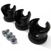 3/16" Notchead Hard Line Clamps - Pack of 6