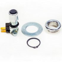 Universal Dimmer Switch & Bezel - Polished Aluminum