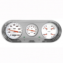 1963-65 Nova Velocity White Gauge Package