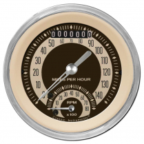 Nostalgia VT 3-3/8" Ultimate Speedo & Tach Combo Gauge - SHC