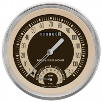 Nostalgia VT 4-5/8" SpeedTach (Speedo & Tach) - SLC