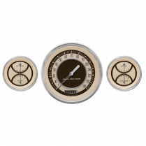 Nostalgia VT 3 Ga 4-5/8" Speedo & 2 3-3/8" Duals - SLC