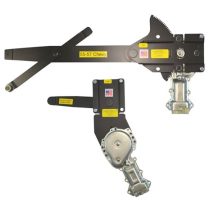 1955-57 Chevy Conv Front/Rear Power Window Kt w/Chr Switches