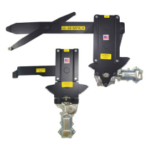 1965-66 Impala 2Dr HT Conv Frt/Rear Power Window Kit Chr Sw