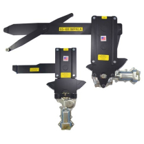 1967-68 Impala 2Dr Conv Frt/Rear Power Window Kt w/Chrome Sw