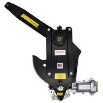 1970-72 Chevelle 2Dr Front Power Window Kit Chrome Switches