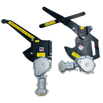 1960-64 Galaxie 2-Dr HT Frt/Rear P/Window Kit w/Chr Switches