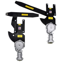 1967 -72 Ford Truck Crew Cab Frt/Rear P/Window Kit Chrome Sw