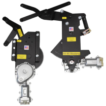 1964-66 Mustang HT/Conv Frt/Rear P/Window w/o Vent Chrome Sw