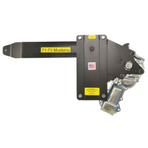 1971-73 Mustang Front Power Window Kit with Chrome Switches