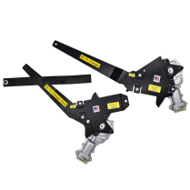 1968-70 Charger HT Frt/Rear Power Window Kit w/Chr Switches